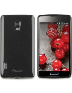 Funda gel TPU brillo LG L7 II (P710) negra