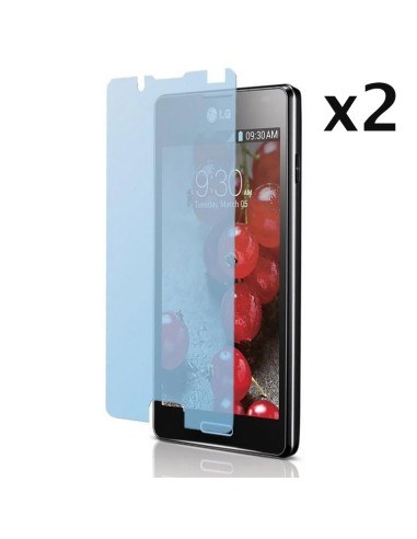 Protector pantalla adhesivo LG L7 II (P710) 2 unidades