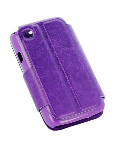Funda libro soporte LG L35 / L40 morada