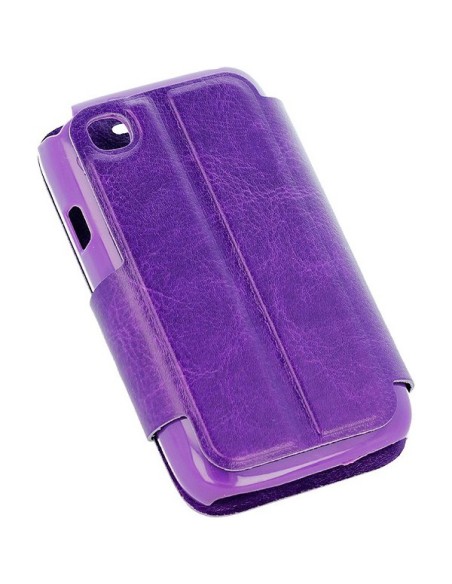 Funda libro soporte LG L35 / L40 morada
