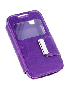 Funda libro soporte LG L35 / L40 morada