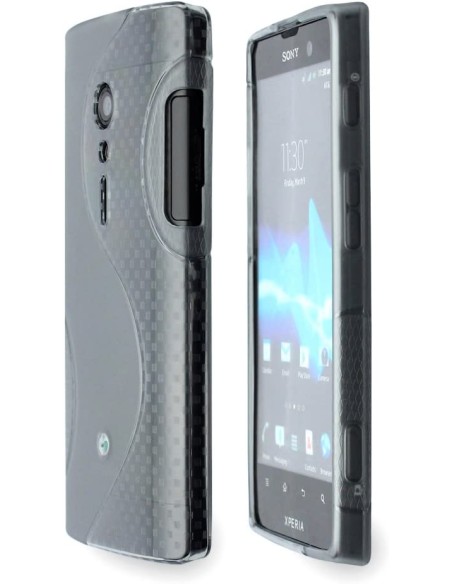 Funda gel TPU ola Sony Xperia ION (LT28h / LT28i) transparente