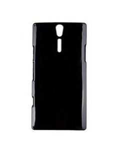 Funda gel TPU mate Sony Xperia S negra