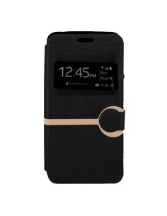 Funda libro hebras soporte TPU Sony Xperia L negra raya beige