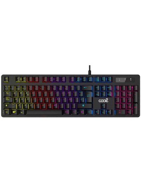 Teclado mecánico de juego para PC Cool Austin con cable USB (español)