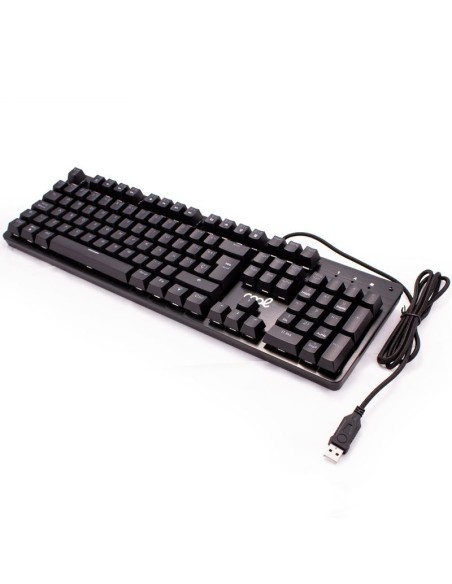 Teclado mecánico de juego para PC Cool Austin con cable USB (español)