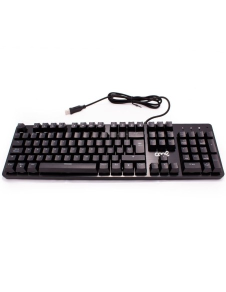 Teclado mecánico de juego para PC Cool Austin con cable USB (español)