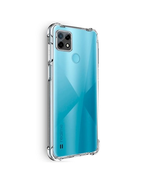 Carcasa TPU Realme C21 antigolpes transparente