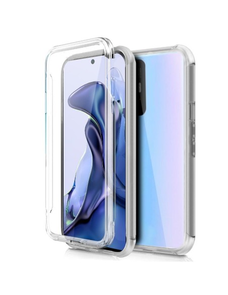 Funda gel TPU 3D Xiaomi 11T / 11T Pro transparente (Frontal + trasera)
