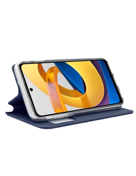 Funda libro soporte TPU Redmi Note 11S 5G / Poco M4 Pro 5G azul