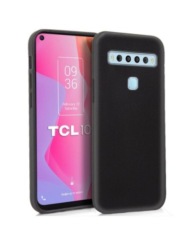 Funda gel TPU TCL 10L negra