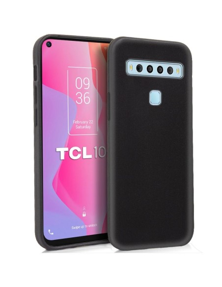 Funda gel TPU TCL 10L negra