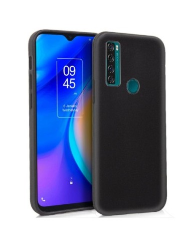 Funda gel TPU TCL 20 SE negra