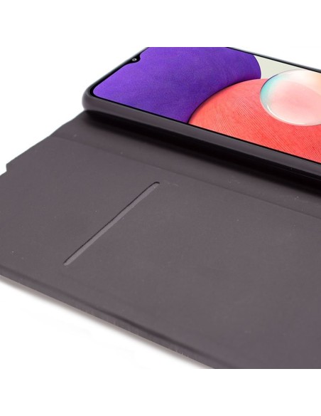 Funda libro soporte A226 Galaxy A22 5G Elegance rosa