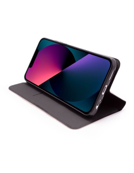 Funda libro soporte iPhone 13 mini Elegance negra