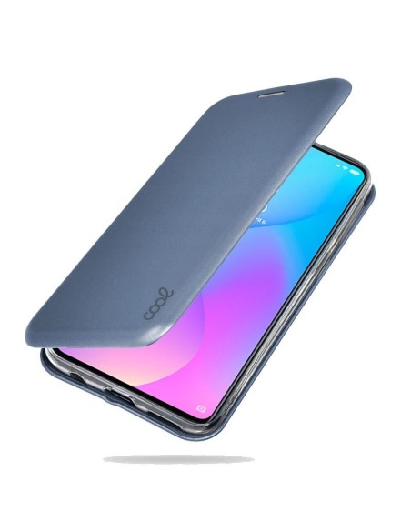 Funda libro soporte Xiaomi Pocophone M3 / Redmi 9T Elegance azul