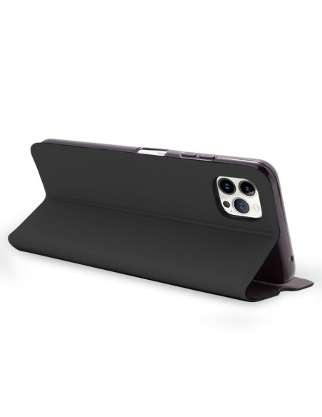 Funda libro soporte iPhone 13 Pro Elegance negra
