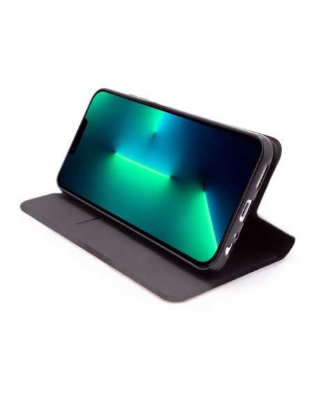 Funda libro soporte iPhone 13 Pro Elegance negra