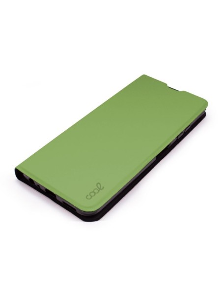 Funda libro soporte iPhone 13 Pro Elegance verde pistacho