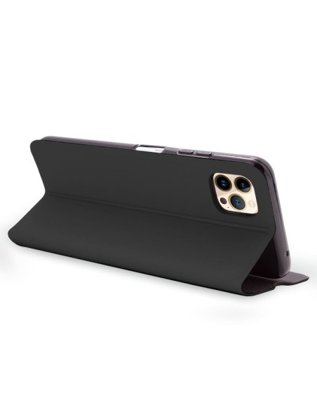 Funda libro soporte iPhone 13 Pro Max Elegance negra