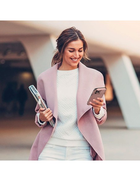 Carcasa TPU tapa cámara Xiaomi Redmi 9T reforzada rosa