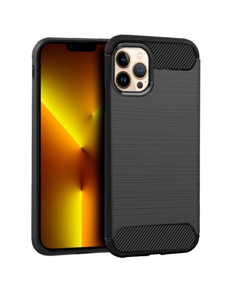 Carcasa TPU iPhone 13 Pro Max carbón negra