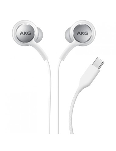 Auriculares tipo C originales Samsung AKG EO-IC100 blancos (Blister)