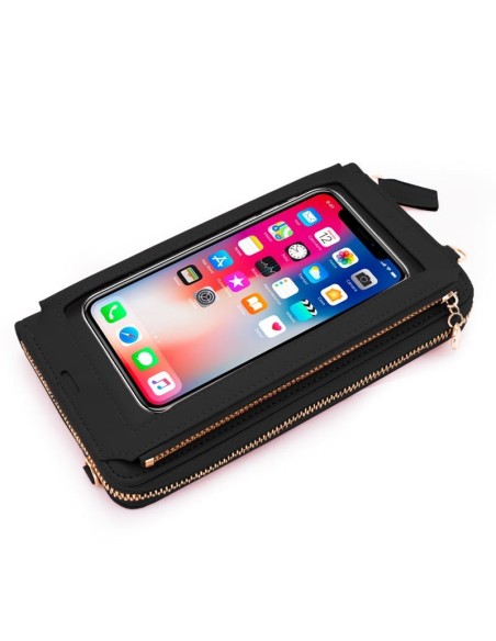 Bolso funda universal horizontal hasta 6,7 pulgadas COOL negro