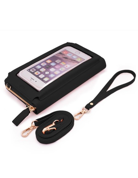 Bolso funda universal horizontal hasta 6,7 pulgadas COOL negro