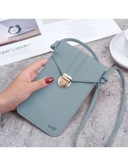 Funda bolso universal Basic hasta 6,7 pulgadas COOL azul celeste