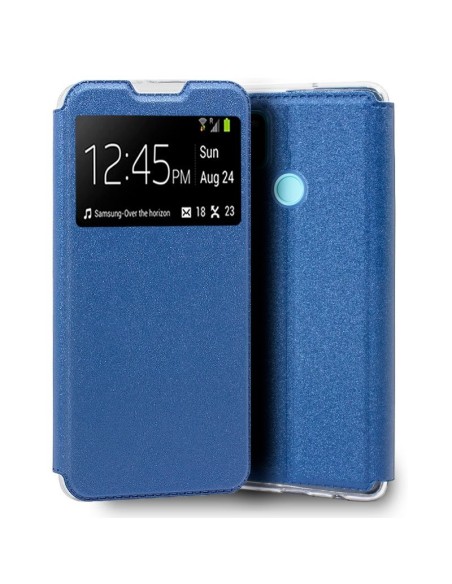 Funda libro soporte TPU Realme C21Y / C25Y azul