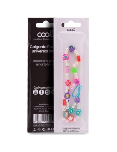 Colgante pulsera cuentas universal...