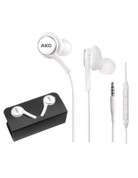 Auriculares originales Samsung AKG Jack 3,5mm universal blancos sueltos (Bulk)