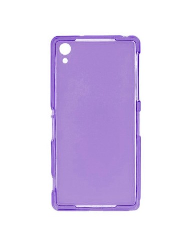 Funda gel TPU mate Sony Xperia Z2 morada