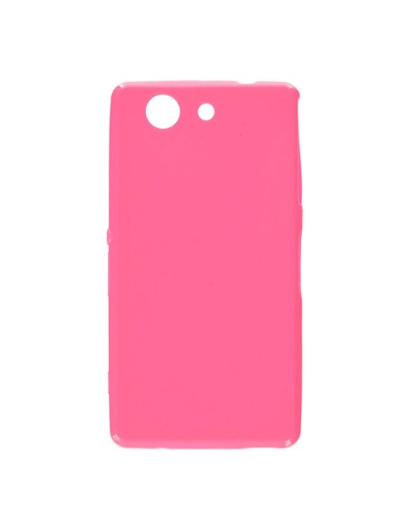 Funda gel TPU mate Sony Xperia Z3 Compact rosa