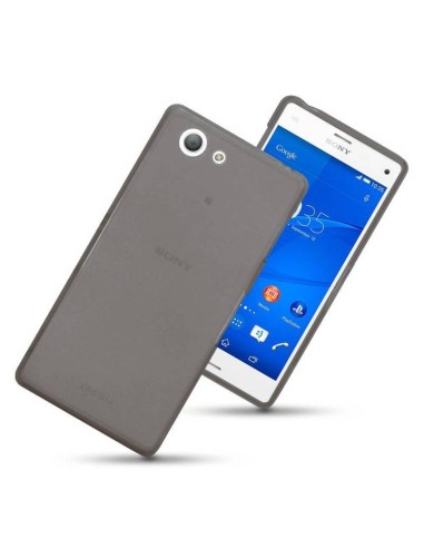 Funda gel TPU mate Sony Xperia Z3 Compact negra