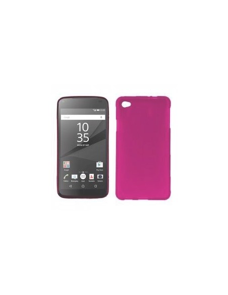 Funda gel TPU mate Sony Xperia Z5 Compact rosa