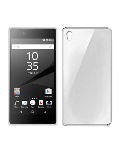 Funda gel TPU mate Sony Xperia Z5 Compact transparente