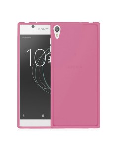 Funda gel TPU mate Sony Xperia L1 rosa