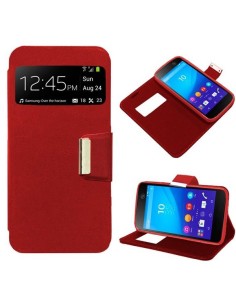 Funda libro soporte TPU Sony Xperia M5 diseño Dulces (Sweets)