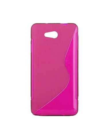 Funda gel TPU ola LG F60 / F70 rosa