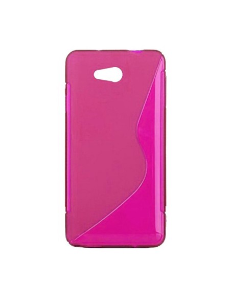 Funda gel TPU ola LG F60 / F70 rosa