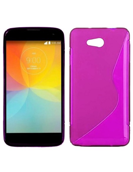 Funda gel TPU ola LG F60 / F70 rosa