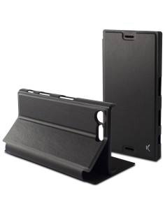 Funda libro soporte Sony Xperia X Compact negra