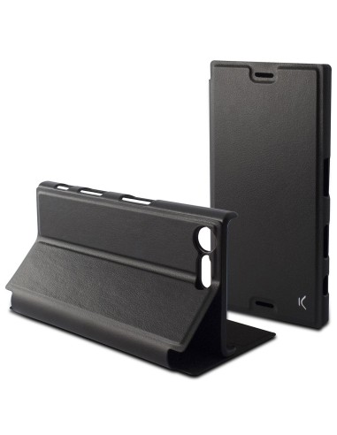 Funda libro soporte Sony Xperia X Compact negra