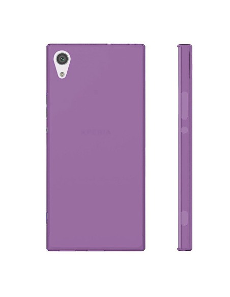 Funda gel TPU mate Sony Xperia XA1 morada