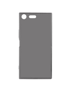 Funda gel TPU fino Sony Xperia XZ Premium translúcida gris humo