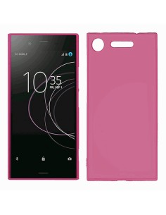 Funda TPU mate Sony Xperia XZ1 rosa