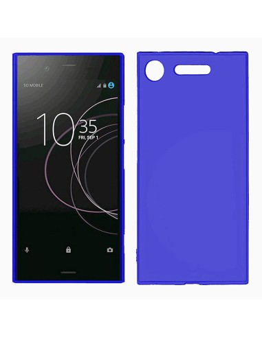 Funda TPU mate Sony Xperia XZ1 azul