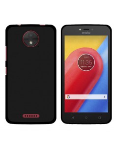 Funda TPU gel Motorola Moto C negra